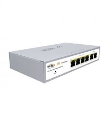 PoE-комутатор 6-портовий керований Wi-Tek WI-PCES306G V2 гігабітний, 4x1000Mbps PoE+, 2x1000Mbps Uplink, 60W, Cloud, ONVIF