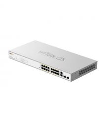 PoE-комутатор 20-портовий керований Wi-Tek WI-PCES320GFH гігабітний 16x1000Mbps PoE+, 2x1000