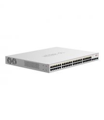 PoE-комутатор 52-портовий керований Wi-Tek WI-PCES352GF гігабітний 48x1000Mbps PoE+, 4xSFP, 370W, Cloud, ONVIF