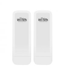 Комплект бездротового моста WiFi Wi-Tek WI-CPE513P-KIT V3 5GHz, 300Mbps, 5km, 2x100Mbps, PoE IN-PoE OUT, Cloud