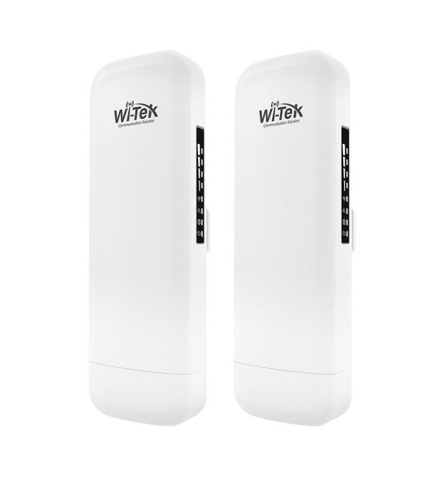 Комплект бездротового моста WiFi Wi-Tek WI-CPE800-KIT V3 5GHz, 867Mbps, 5km, 2x1000Mbps, PoE IN-LAN OUT, Cloud