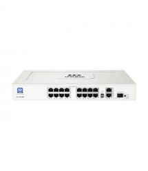 PoE-комутатор 19-портовий некерований Wiking WK-PS219GF, 16x100Mbps PoE, 2x1000Mbps Uplink, 1x1000Mbps SFP, 180W