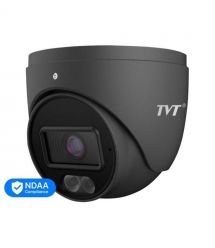 IP-відеокамера 2Mp TVT TD-9524S4L-C(D-PE-AW1) Black f-2.8mm, ІЧ+LED-підсвічування, з мікрофоном
