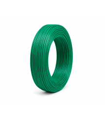 Кабель силіконовий луджений AWG 22 American Standard 22AWG - 0,3квМ - 600В, 400 метрів, негорючий, термостійкий, Green, ціна за