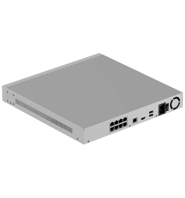 Видеорегистратор Ajax NVR H2D8PAC (8ch) white HDMI 4K 16Тб PoE