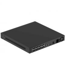 Видеорегистратор Ajax NVR H2D16PAC (16ch) black HDMI 4K 16Тб PoE