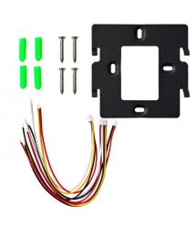 Комплект Wi-Fi домофона 7 дюймов с вызывной панелью SEVEN DP-7576/03Kit Black
