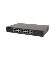 Комутатор PoE-1018-16P-1S/250 AI