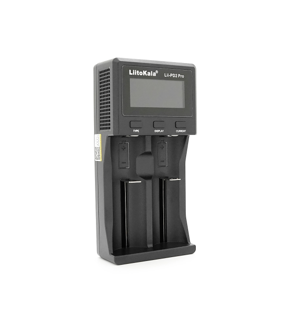 ЗУ універсальне Liitokala PD2 Pro, 2 канали, LCD дисплей, підтримує Li-ion, Ni-Mh - Li-ion - HV - LiFePo4, 220V - 12V, Box