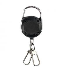Брелок ретрактор SEVEN TBC-103 Black