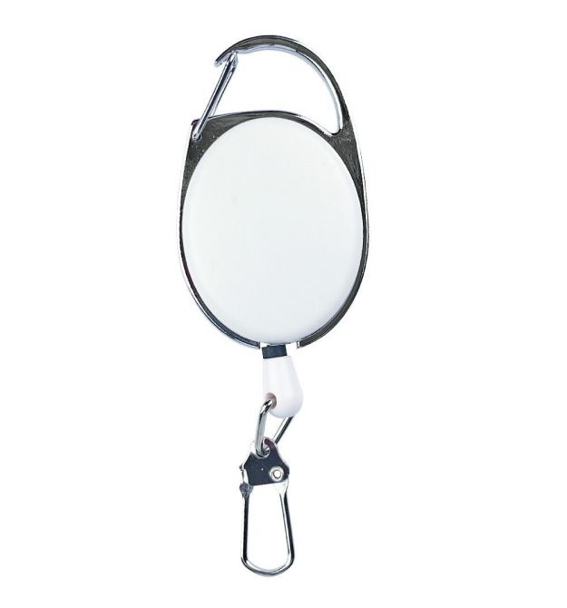 Брелок ретрактор SEVEN TBC-102 White