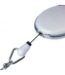 Брелок ретрактор SEVEN TBC-102 White