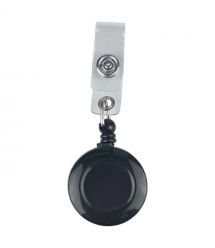 Брелок ретрактор SEVEN TBC-101 black