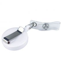 Брелок ретрактор SEVEN TBC-101 White