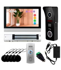 Комплект Wi-Fi домофона 7 дюймов с магнитным замком 280 кг. SEVEN KD-7820d