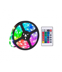 Комплект світлодіодної стрічки HOCO DL30 5050 RGB 4 метри USB+пульт, Blister