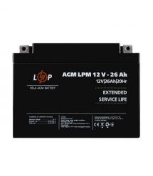 Акумулятор AGM LPM 12V - 26 Ah