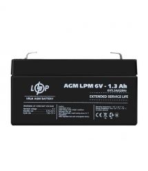Акумулятор AGM LPM 6V - 1.3 Ah