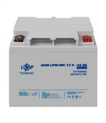 Акумулятор мультигелевий LPM-MG 12V - 45 Ah Уцінка 10.2024