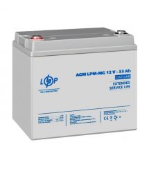 Акумулятор мультигелевий LPM-MG 12V - 33 Ah Уцінка 04.2025