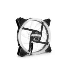 Кулер корпусний 12025 DC sleeve fan 4pin - 120*120*25мм, 12V, 1100об - хв, White, двосторонній