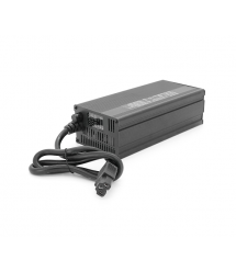 Зарядний пристрій для акумуляторів LiFePO4 48V(58.4V), 16S, 25A, регульований струм, LCD дисплей