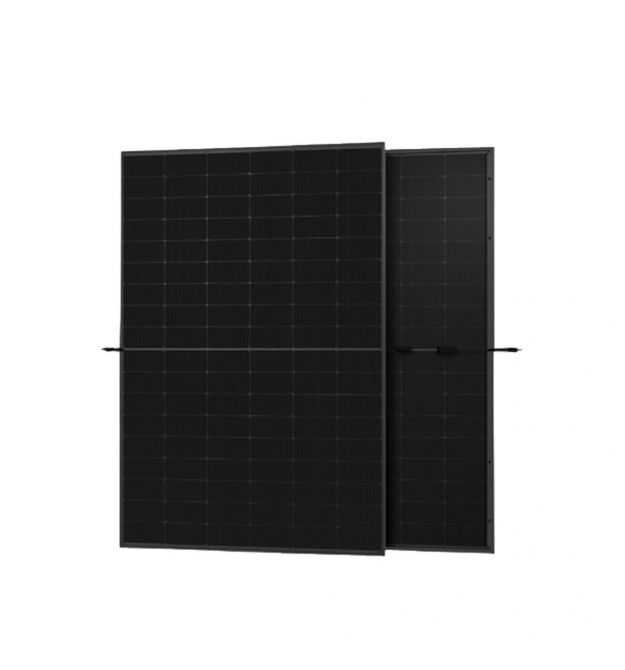Солнечная панель LP Longi Solar Half-Cell 440W (Full black, 30 профиль, Topcon N Bi-facial, монокристалл) Уценка