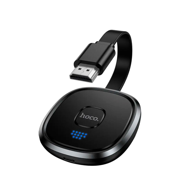 Перехідник адаптер HOCO UA45 HDMI Screen Mirroring Device, 1080P, Black, Box