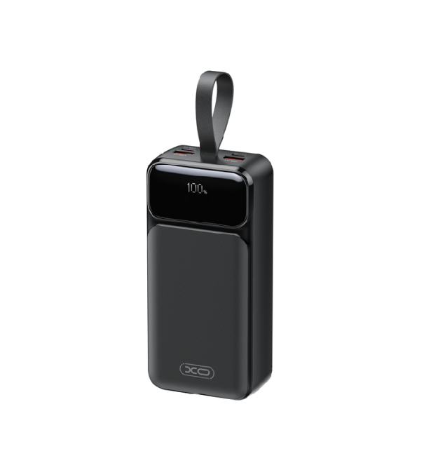 PowerBank XO-PR298 30000mAh Digital Fast Charger, Input:5V-20V - 2-3A - 60.0W(Max)(Type-C),Output: 5V-20V - 2-4,5А(65.0W), 2-USB