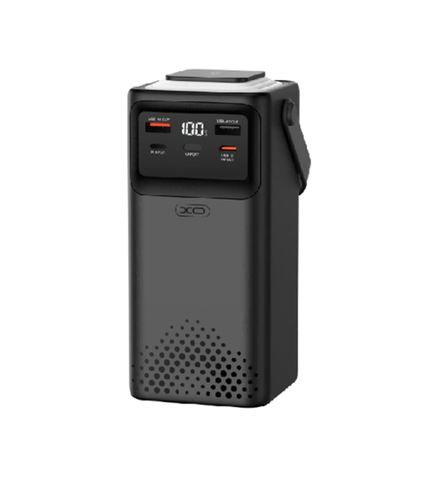PowerBank XO-PR286 80000mAh Three Inputs and Six Outputs Comes with Four Cables+Lighting Fast Charging Mobile Power, PD20W, QC22