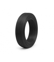 Кабель силіконовий луджений AWG 20 American Standard 20AWG - 0,5квМ - 600В, 400 метрів, негорючий, термостійкий, Black, ціна за