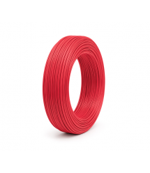 Кабель силіконовий луджений AWG 20 American Standard 20AWG - 0,5квМ - 600В, 400 метрів, негорючий, термостійкий, Red, ціна за ме