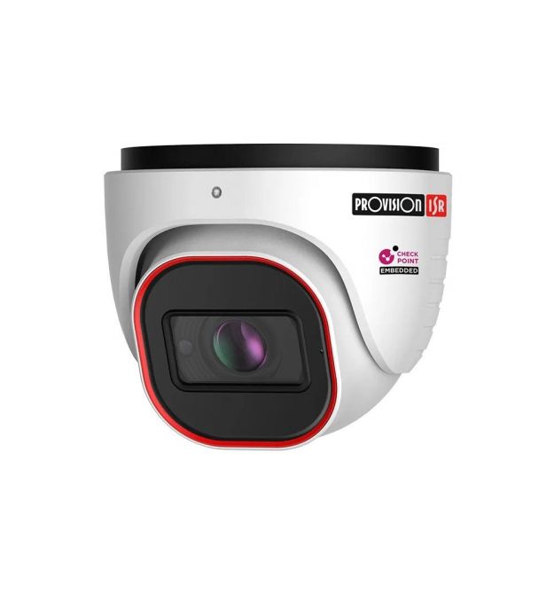 IP-відеокамера 4 Мп Provision-ISR DI-340IPEN-MVF-V5 з вбудованим мікрофоном і відеоаналітикою для системи відеонагляду