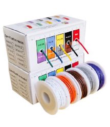 Кабель силиконовый луженый AWG 16 16AWG 1,27 600В 5х4м
