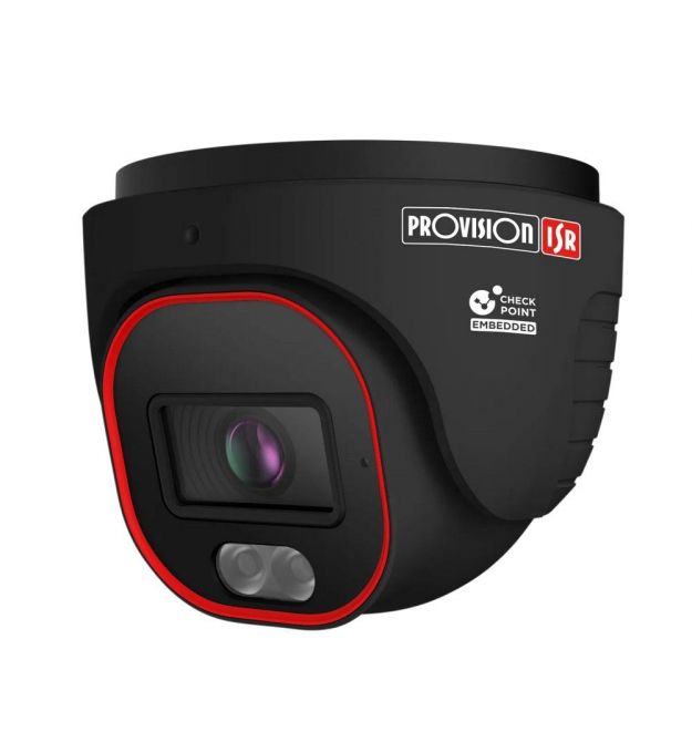 IP-відеокамера 8 Мп Provision-ISR DH-380IPSN-28-B (2.8 мм) для системи відеонагляду