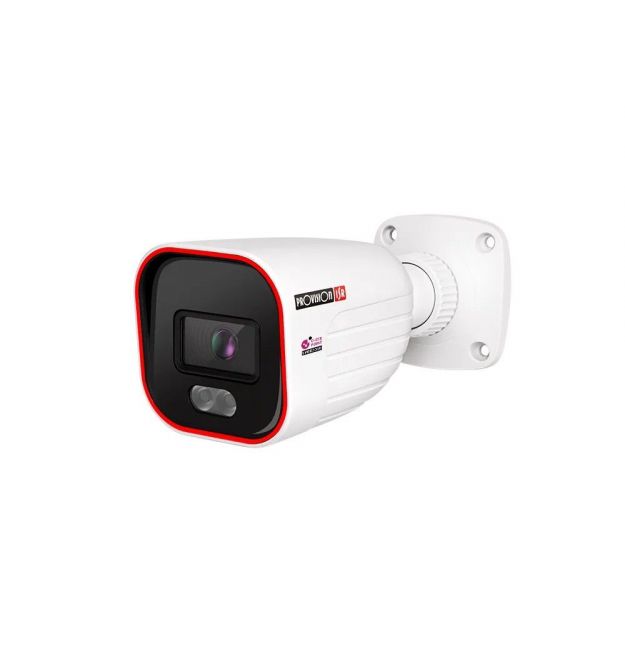 IP-відеокамера 2 Мп Provision-ISR BSH-320IPSN-28 (2.8 мм) з вбудованим мікрофоном і відеоаналітикою для системи відеонагляду
