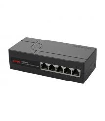 PoE-комутатор некерований 5-портовий ONV ONV-H3054PEBS 4 портами PoE