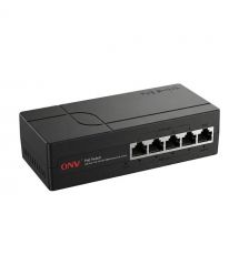 PoE-комутатор некерований 5-портовий ONV ONV-H3054PEBS 4 портами PoE