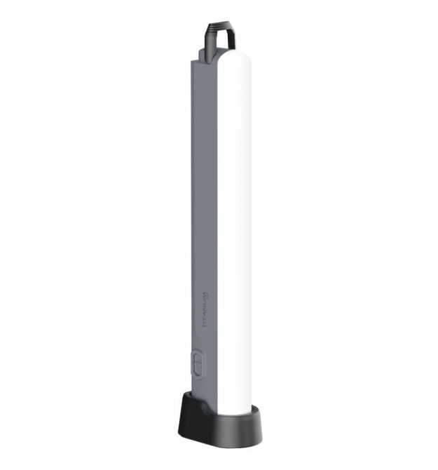 Портативный светодиодный фонарь TITANUM TLF-T21 450Lm Gray