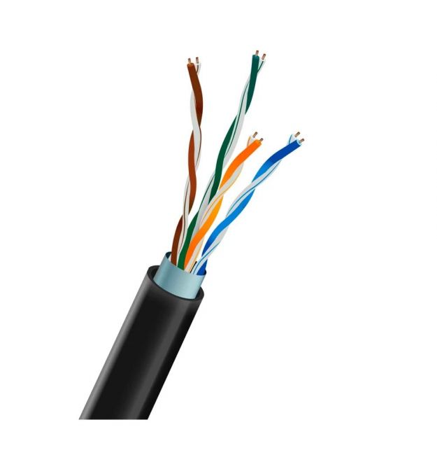 Кабель вита пара FTP CAT6 CU 0.57mm LDPE Outdoor Trinix 305m
