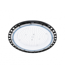 Стельовий промисловий світильник Ritar BHL02-200W, 6500K, 220V. IP65, 30000lm, RA 80, &ampPhi362*35 мм, Black