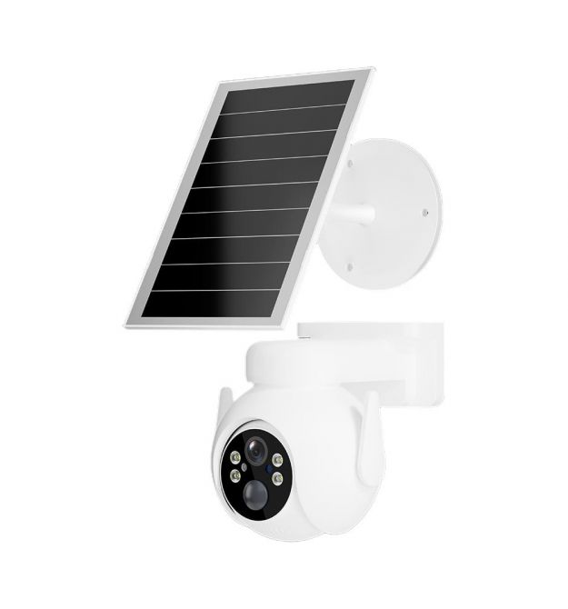 IP PTZ-відеокамера автономна з WiFi та сонячною панеллю 3Mp Light Vision VLC-6103HWS (Sola
