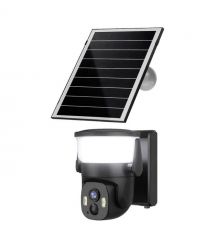 IP PTZ-відеокамера автономна з WiFi, прожектором та сонячною панеллю 3Mp Light