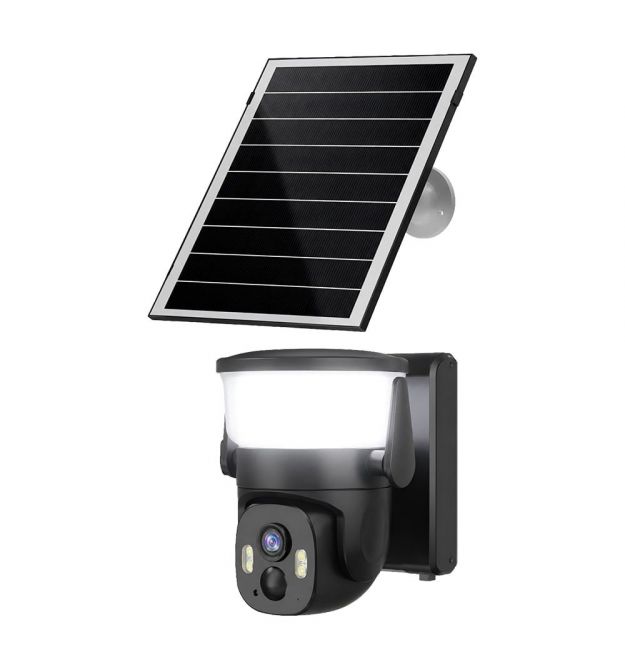 IP PTZ-відеокамера автономна з WiFi, прожектором та сонячною панеллю 3Mp Light