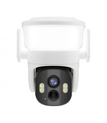 IP PTZ-відеокамера автономна з WiFi, прожектором та сонячною панеллю 3Mp Light