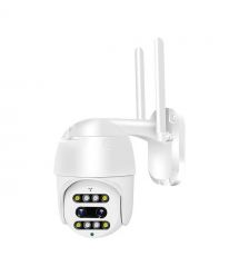 IP PTZ-відеокамера з WiFi 6Mp (2*3Mp) Light Vision VLC-9106WI10ZL (CareCam Pro) f-4+8mm, ІЧ+LED-підсвічування, з мікрофоном