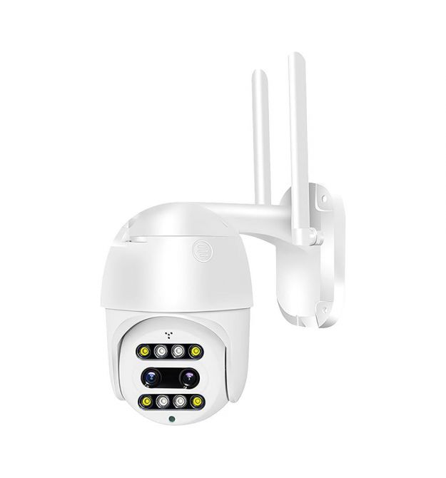 IP PTZ-відеокамера з WiFi 6Mp (2*3Mp) Light Vision VLC-9106WI10ZL (CareCam Pro) f-4+8mm, ІЧ+LED-підсвічування, з мікрофоном