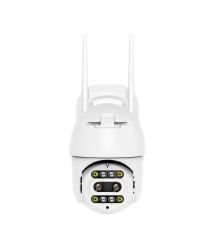IP PTZ-відеокамера з WiFi 6Mp (2*3Mp) Light Vision VLC-9106WI10ZL (CareCam Pro) f-4+8mm, ІЧ+LED-підсвічування, з мікрофоном