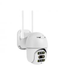 IP PTZ-відеокамера з WiFi 6Mp (2*3Mp) Light Vision VLC-9106WI10ZL (CareCam Pro) f-4+8mm, ІЧ+LED-підсвічування, з мікрофоном