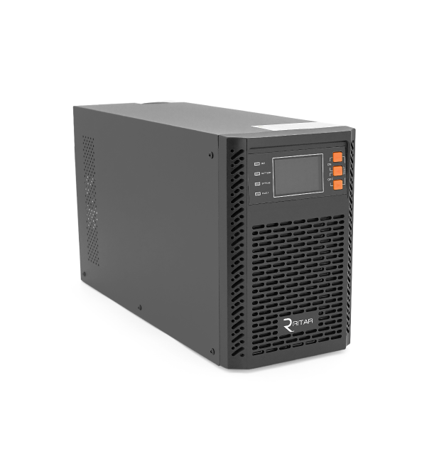 ДБЖ ON-LINE Ritar TOWER PT-2KSLI-LCD, 2000 Вт, 51,2 В постійного струму, 307 Вт&ampmiddotгод LiFePo4, розєми Euro *4 шт., 1*USB,